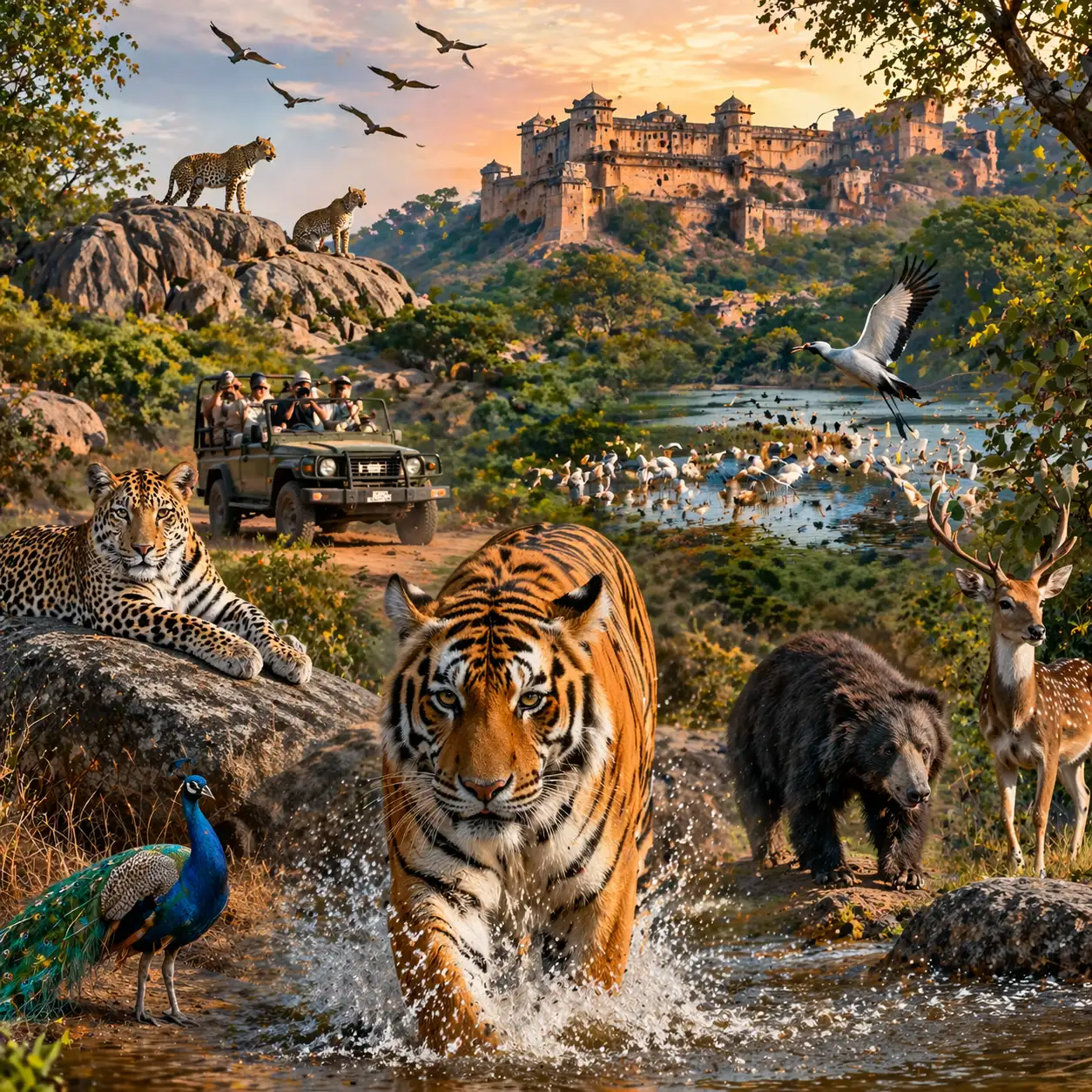 Complete Rajasthan Wildlife Tour Rajasthan