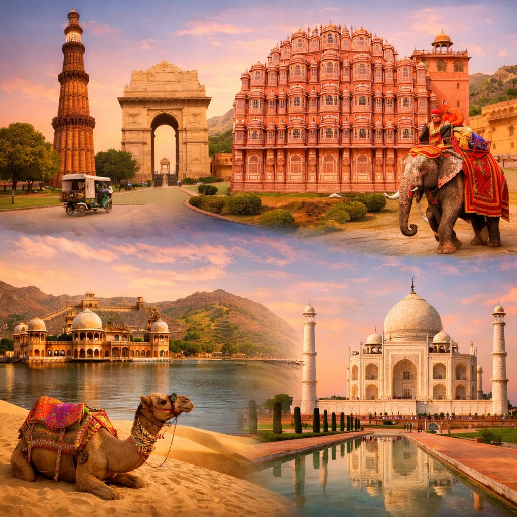 Golden Triangle Rajasthan Tour Delhi Jaipur Agra